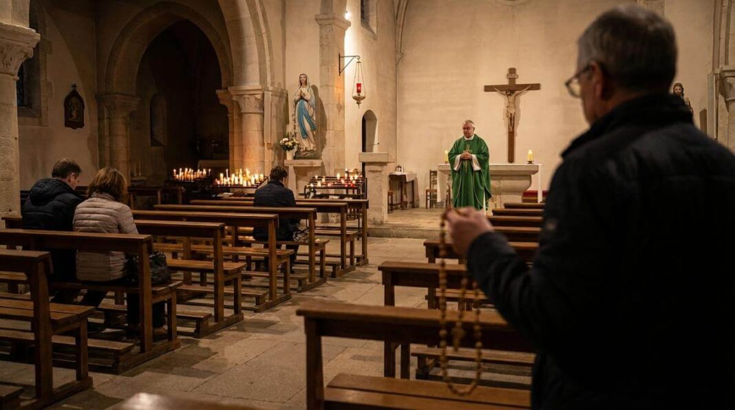 Ile trwa różaniec w kościele?