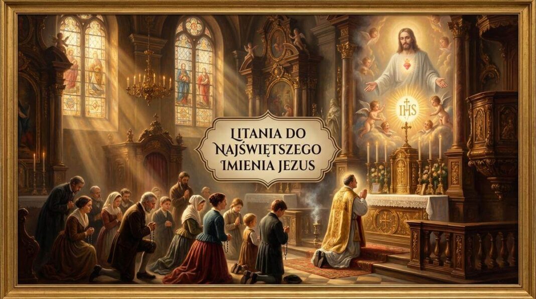 Litania do Najświętszego Imienia Jezus