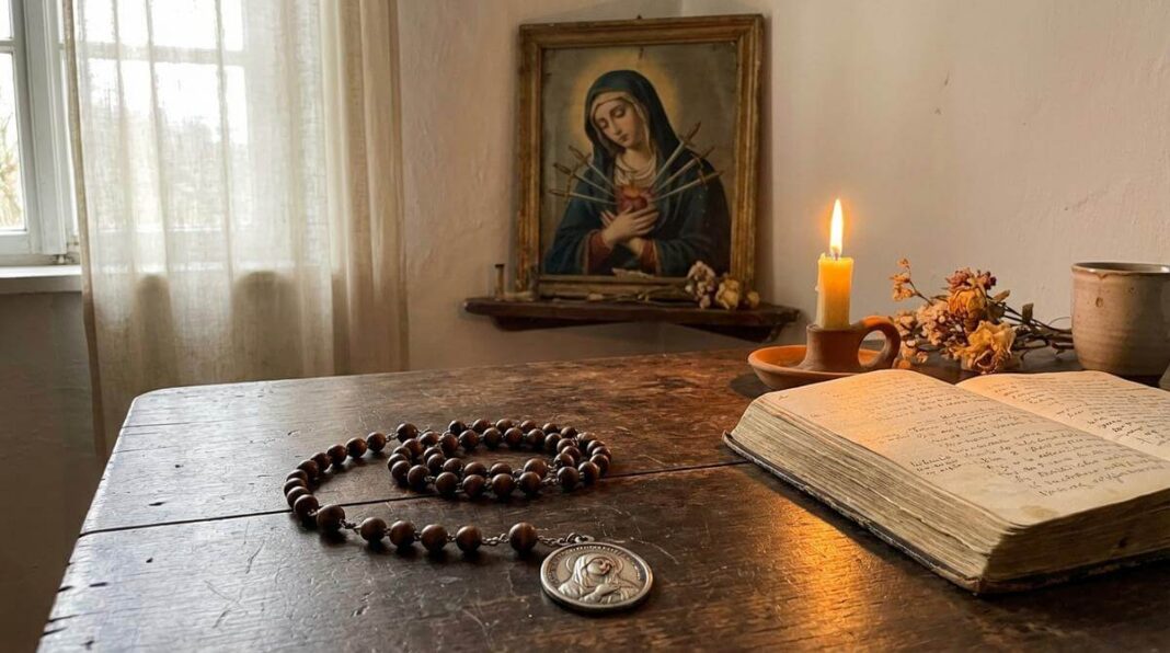 Jak odmawiać różaniec do Siedmiu Boleści Matki Bożej?