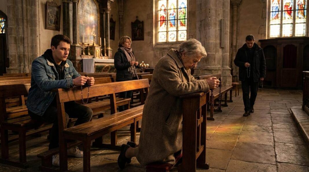 W jakiej pozycji można odmawiać różaniec?