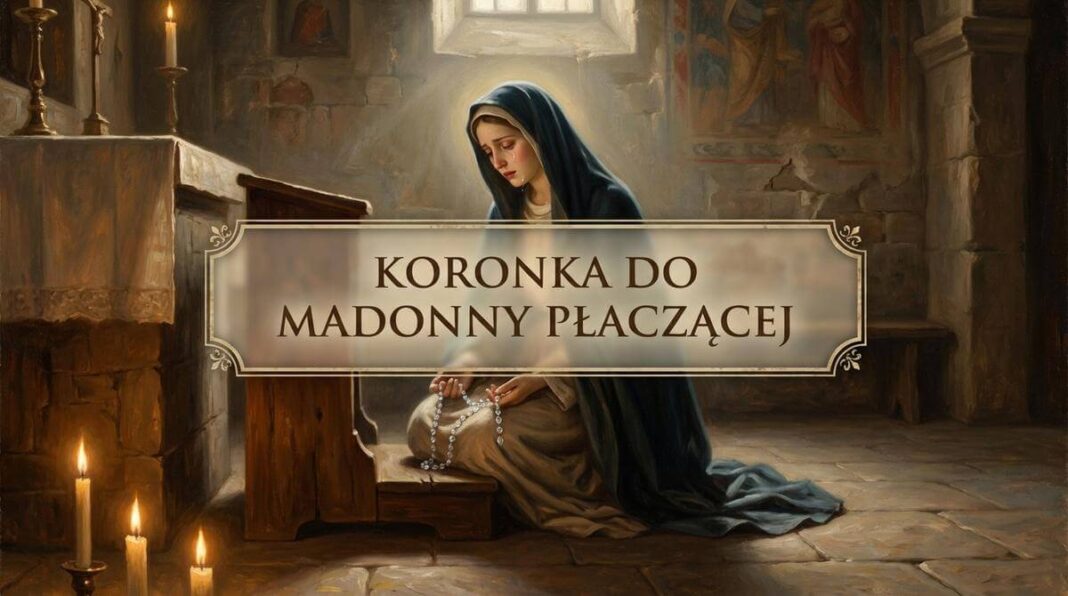 Koronka do Madonny Płaczącej