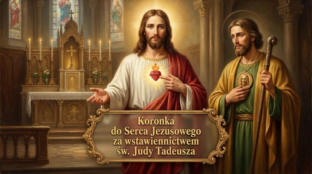 Koronka do Serca Jezusowego za wstawiennictwem św. Judy Tadeusza