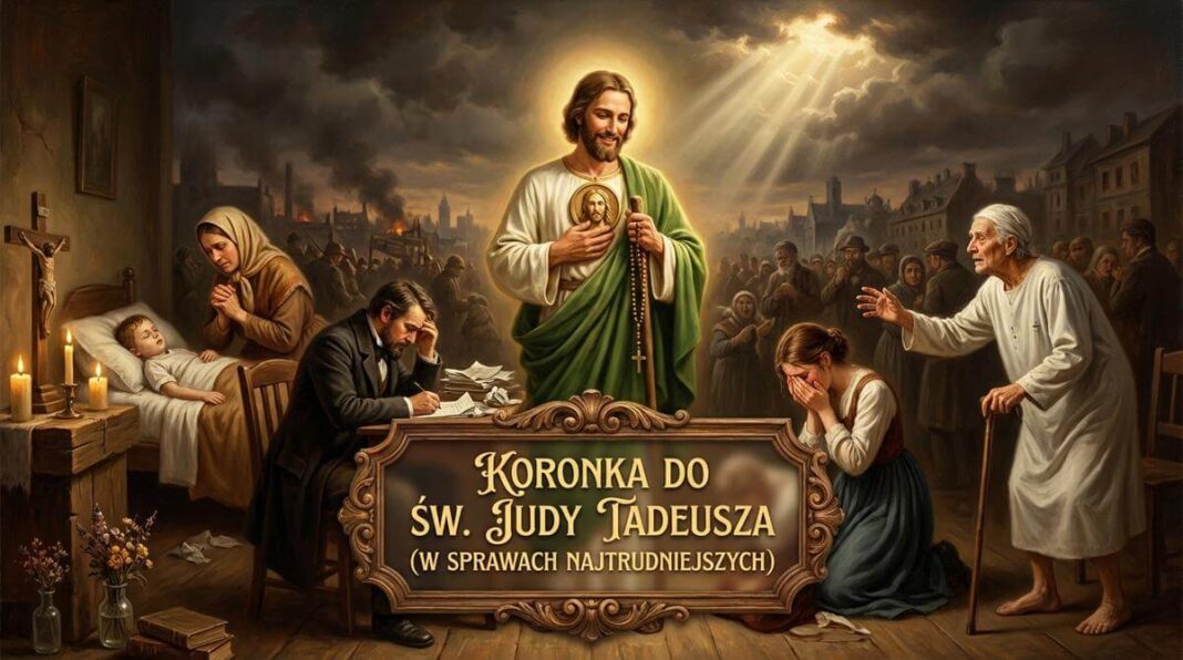 Koronka do św. Judy Tadeusza (w sprawach najtrudniejszych)