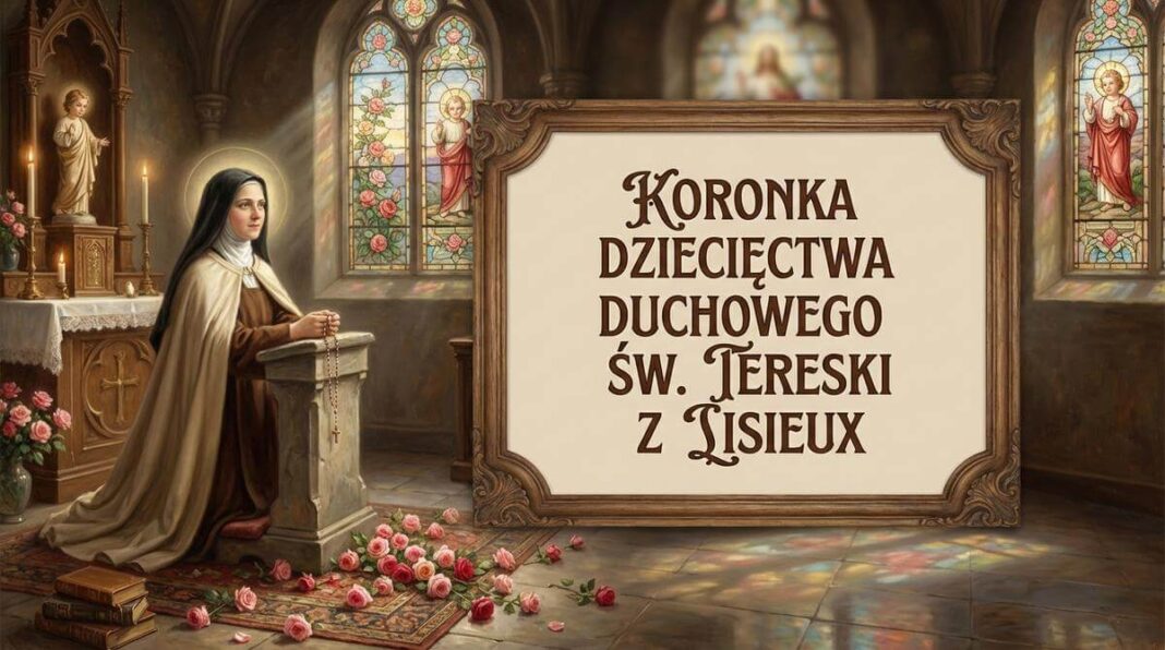 Koronka dziecięctwa duchowego św. Tereski z Lisieux