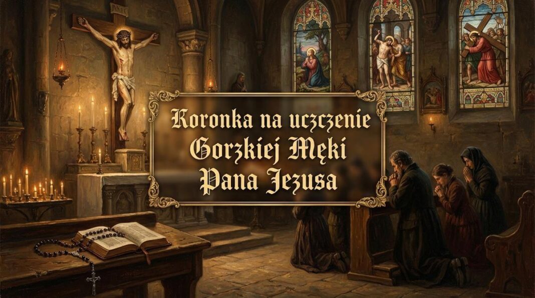 Koronka na uczczenie Gorzkiej Męki Pana Jezusa