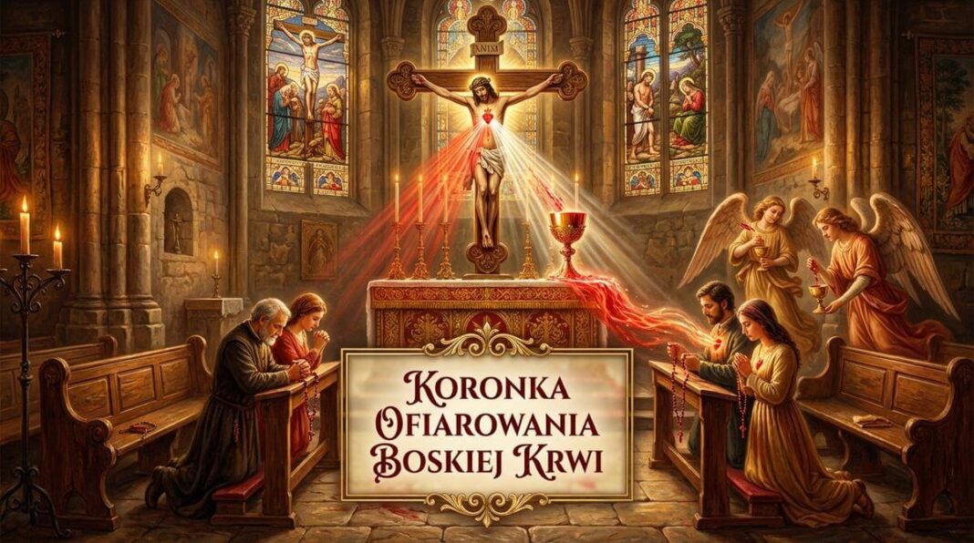 Koronka ofiarowania Boskiej Krwi