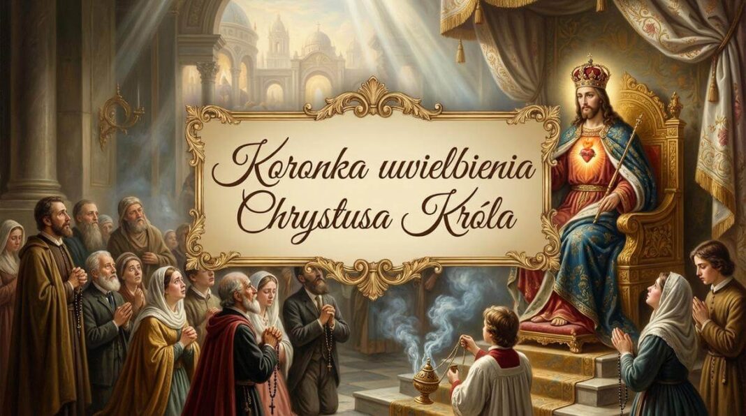Koronka uwielbienia Chrystusa Króla