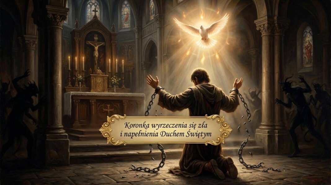 Koronka wyrzeczenia się zła i napełnienia Duchem Świętym